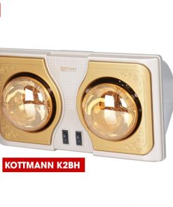 Đèn sưởi nhà tắm 2 bóng âm trần Kottmann K2BH